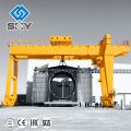 Compact Design High Performance Double Girder Gantry Crane 80Ton